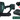Cordless nailer mini-brad PKT-3-J55 with batteries and charger