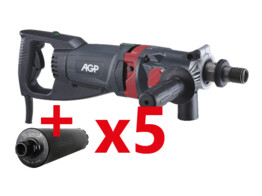 DD160 droogboormachine micro-klop - set