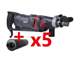 DD62 droogboormachine micro-klop - set 1