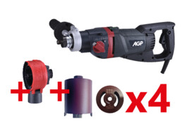 DME52D droogboormachine micro-klop M16 - set 1
