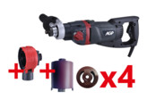 DME52D droogboormachine micro-klop M16 - set 1