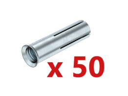 slaganker met kraag M12 L50 50 stuks