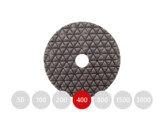 disque de poncage et de polissage rouge grain 400 O125