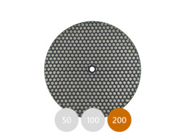 sanding and polishing pad orange grit 200 O225